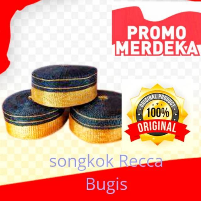 Songkok Recca  Bone Bugis Peci Bugis Topi grosir songkok Makassar songkok Bone topi makasar