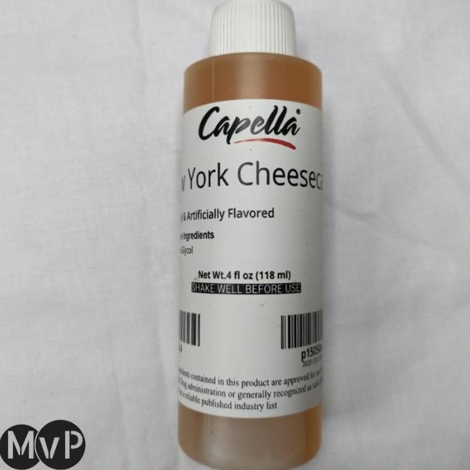 

Capella New York Cheesecake 4oz / 118 ml (ORIGINAL PACK) ---NEW---