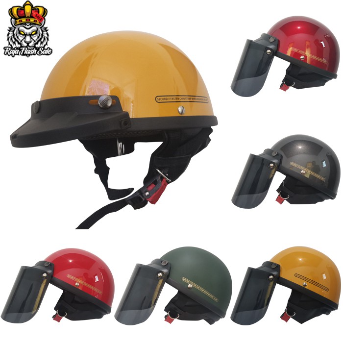 HELM CHIPS BOGO RETRO VESPA KLASIK DEWASA STANDARD SNI