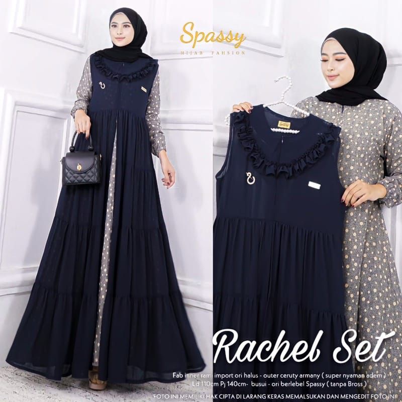 Gamis 2in1 Rachel Set-1