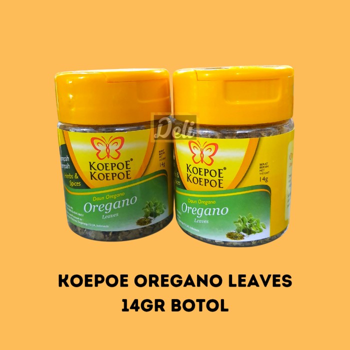 

Koepoe Rempah Daun Oregano 14gr / Topping Aneka Hidangan