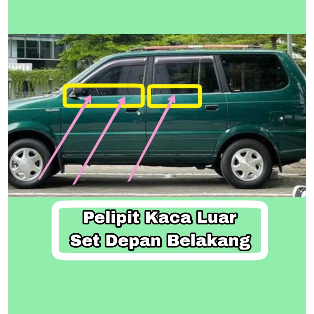 Pelipit Kaca Luar Kijang Kapsul