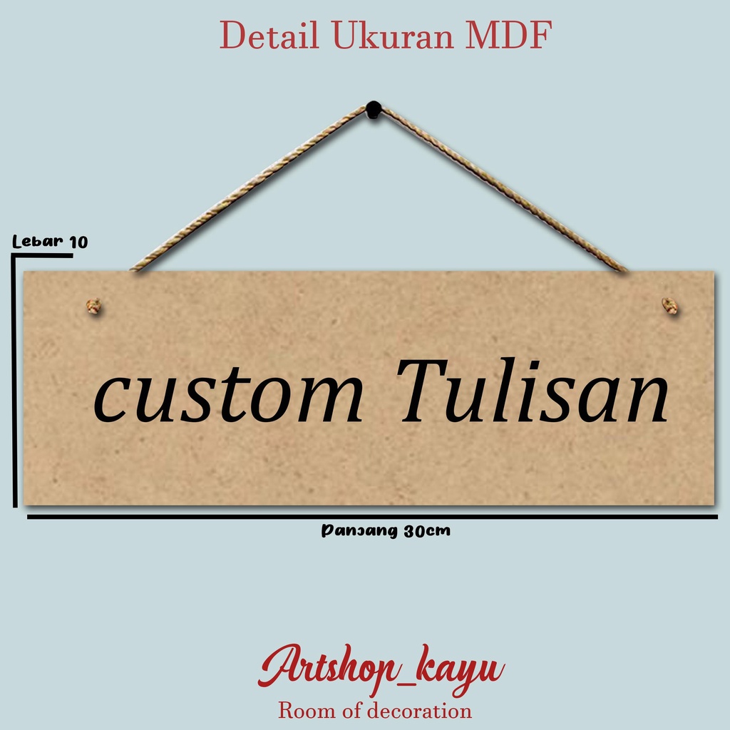 Hiasan DINDING pintu CUSTOM TULISAN pajangan pintu shabby walldecor poster kayu. pajangan rumah dekorasi Custom Tulisan