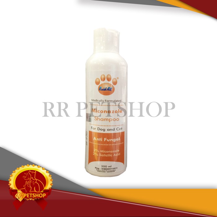 Shampoo Anjing Kucing Miconazole 200 Ml Shampo Hewan 200ml