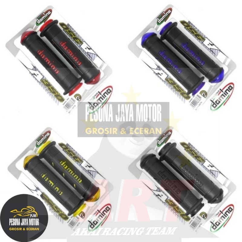 New Handgrip Motor Variasi Domino Jalu Universal Nmax,Aerox,Pcx,Vario,Mio,R15,Vixion,Cbr150r Dll