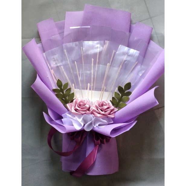 Kerangka buket uang 20 lembar