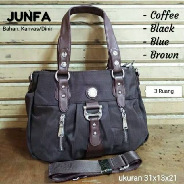 Tas wanita junfa kanvas premium