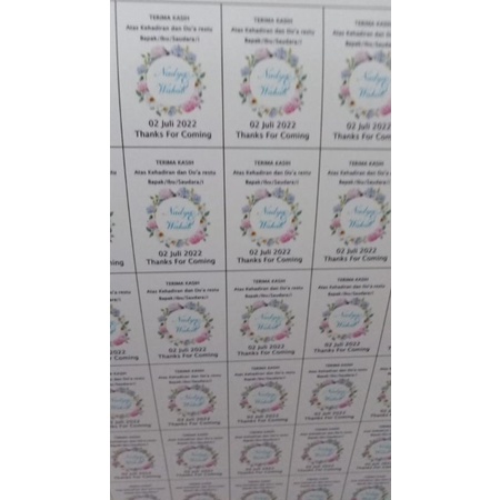Jual kartu ucapan terimakasih ( souvenir ) | Shopee Indonesia