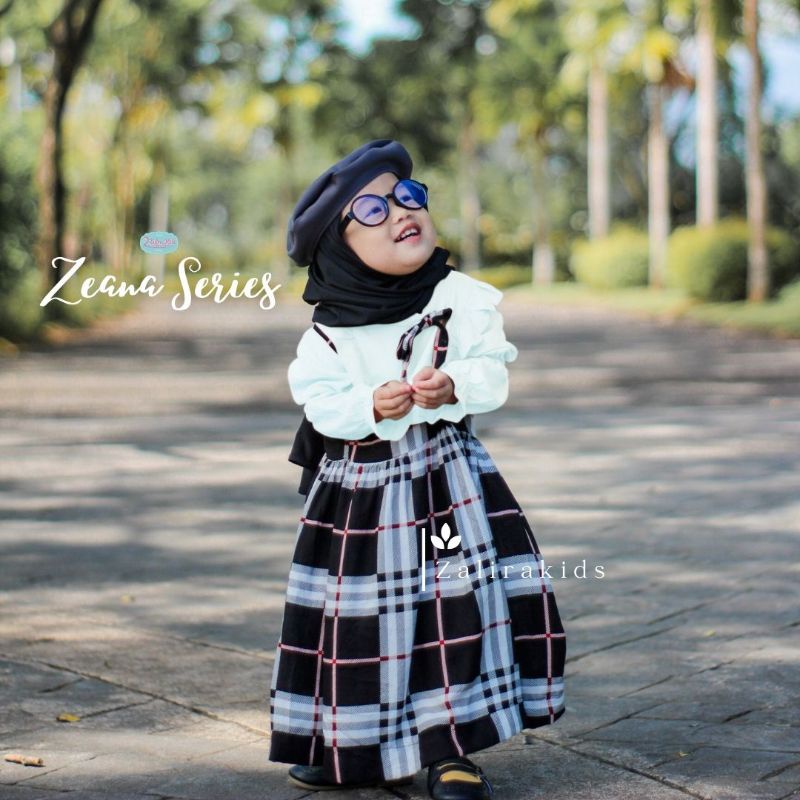 Zeana series Original by Zalira kids | baju Gamis anak perempuan lucu paling laris terbaru buat lebaran