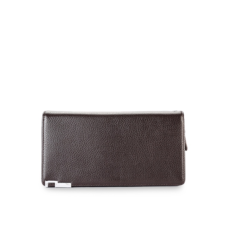 Ducati Men Long Wallet Dompet Panjang Travel Wallet Exclusive Import Pria Dark Brown 2011400404DBR