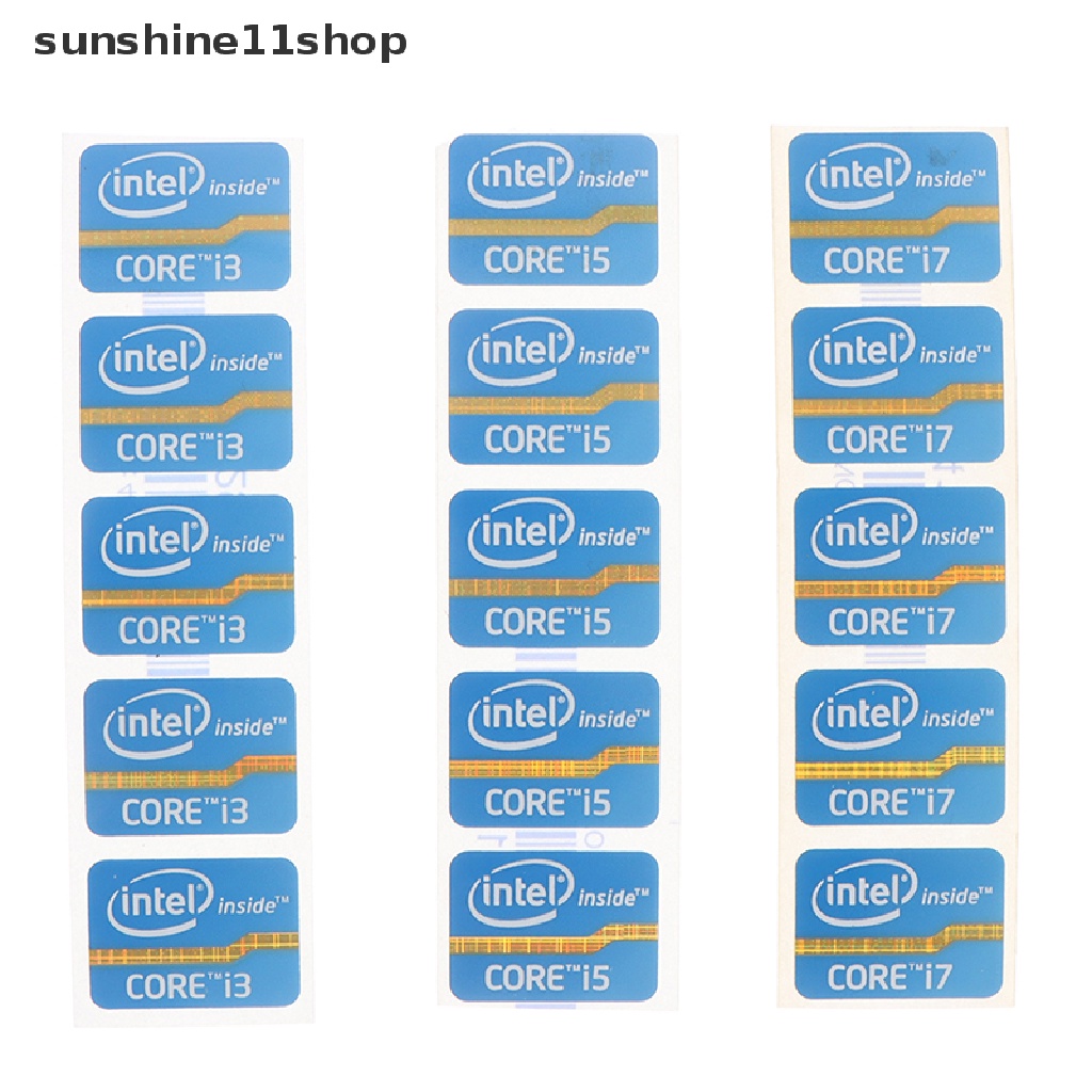 (SHO) Stiker Logo Ultrabook Performance Untuk Laptop Intel Core i3 i5 i7