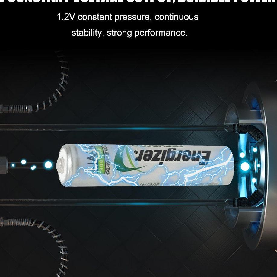 Paling Populer Energizer 1.2V 900mAh AAA NI-MH NIMH Baterai Isi Ulang untuk Kamera Mainan Mouse Sent