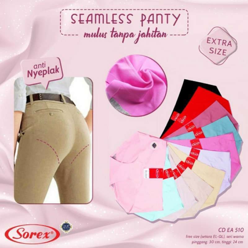 SOREX 6 PCS CD Seamles jumbo EA 510 Cd Tanpa Jahitan