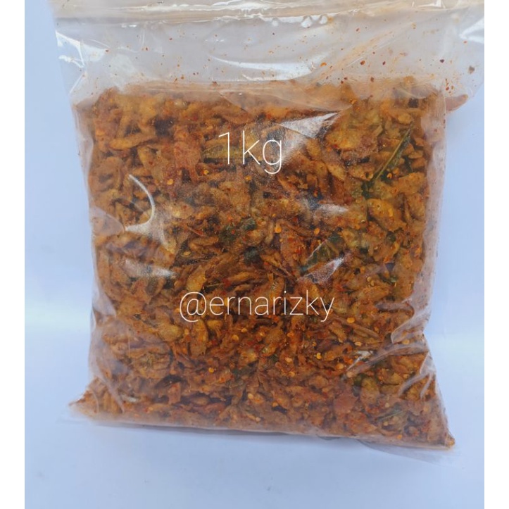 

BABY FISH CRISPY BUMBU PEDAS DAUN JERUK [ 1kg ]/ IKAN PEPETEK/ HALAL