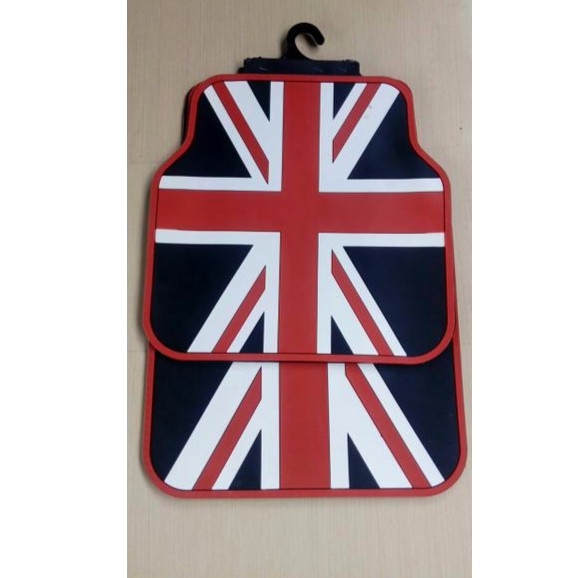 Karpet Mobil Racing Motif Bendera Inggris