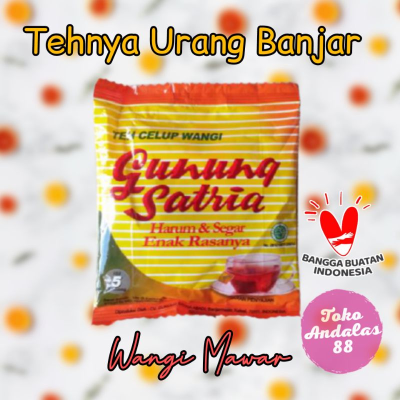 

PROMO ! Teh Gunung Satria Celup Sachet