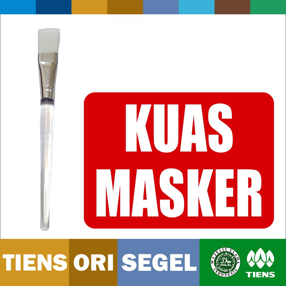 KUAS MASKER untuk Masker PROMO Tiens / Tianshi Spirulina Chitin Vitaline &amp;  Segala Jenis Masker Lain