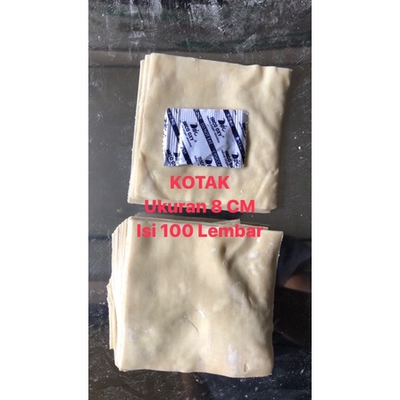 

Kulit Dimsum Diameter 8 CM Kotak Isi 100 Lembar