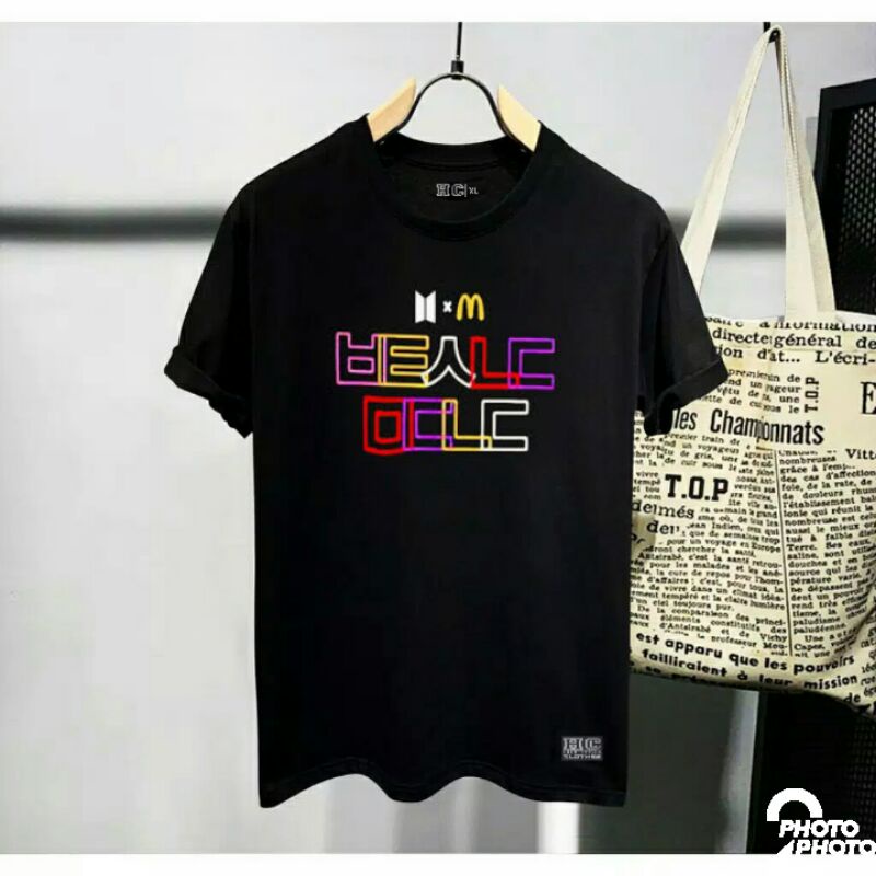 Kaos/T-shirt McD x BTS terbaru