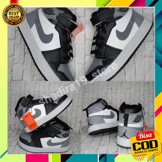 Sepatu Sneakers Boboy Sport Anak Laki Laki Cowok Usia 2 3 4 5 6 Tahun  Sepatu Jordan Anak Laki Laki_