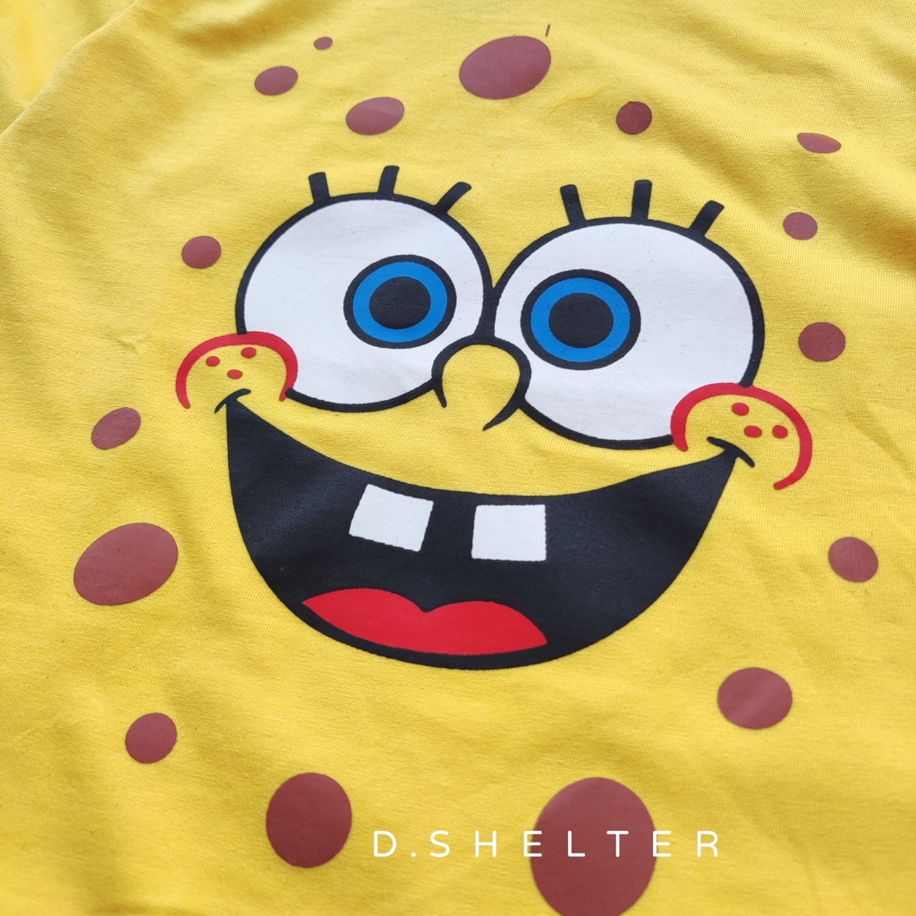 KAOS ANAK KUNING SPONGEBOB