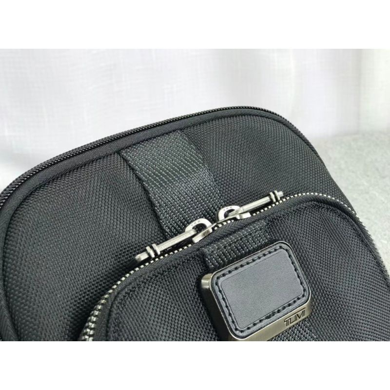 Tas Selempang Tumi Barksdale Alpha Bravo Black Crossbody Bag Mirror Quality