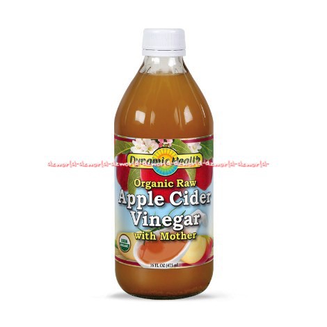 Dynamic Health Apple Cider Vinegar 473ml Organic Raw Dinamic Apel