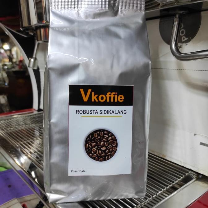

[COD] Vkoffie Roasted Bean Robusta Sidikalang 550gr [COD]