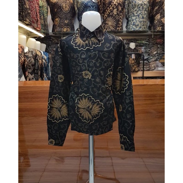 KEMEJA BATIK ANAK LAKI LAKI KATUN PREMIUM LENGAN PANJANG MOTIF TERBARU 2-16TAHUN VIRAL cod gosend