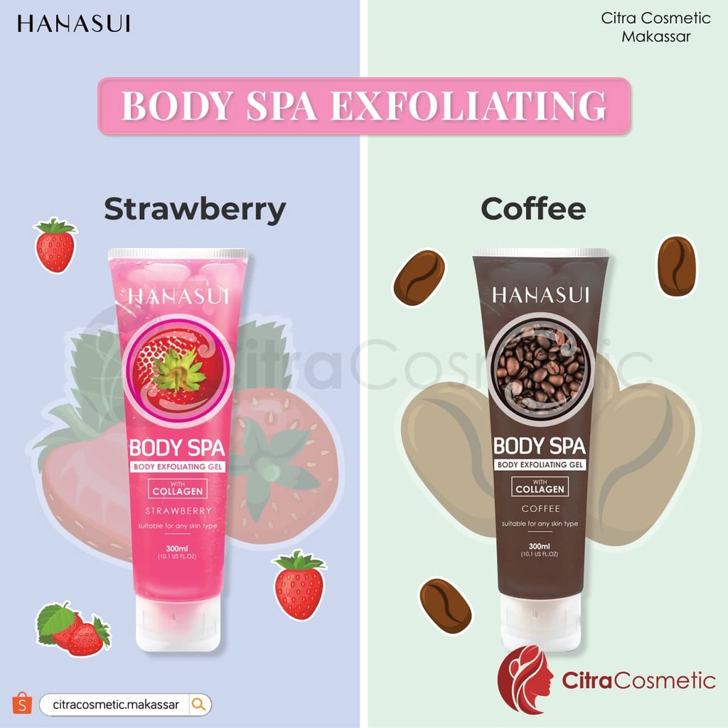 Hanasui Body Spa 300 Ml Series