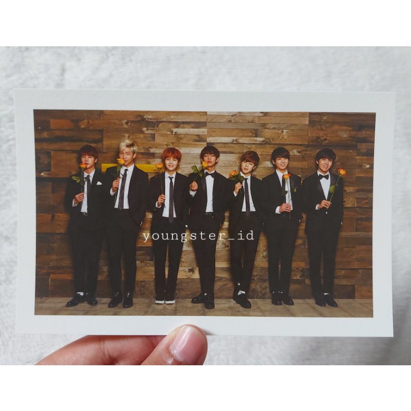 Postcard BTS 2nd Army Kit Grub