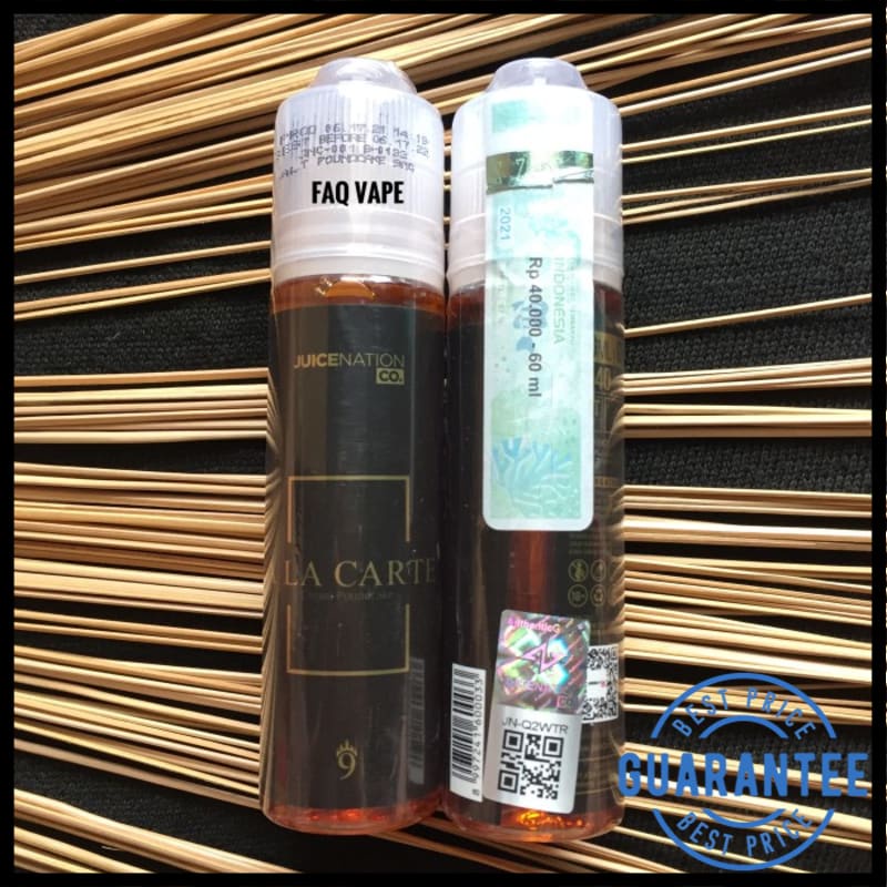 Ala Carte Cream Poundcake 60ml A La Carte Liquid Vape Freebase Shopee Indonesia