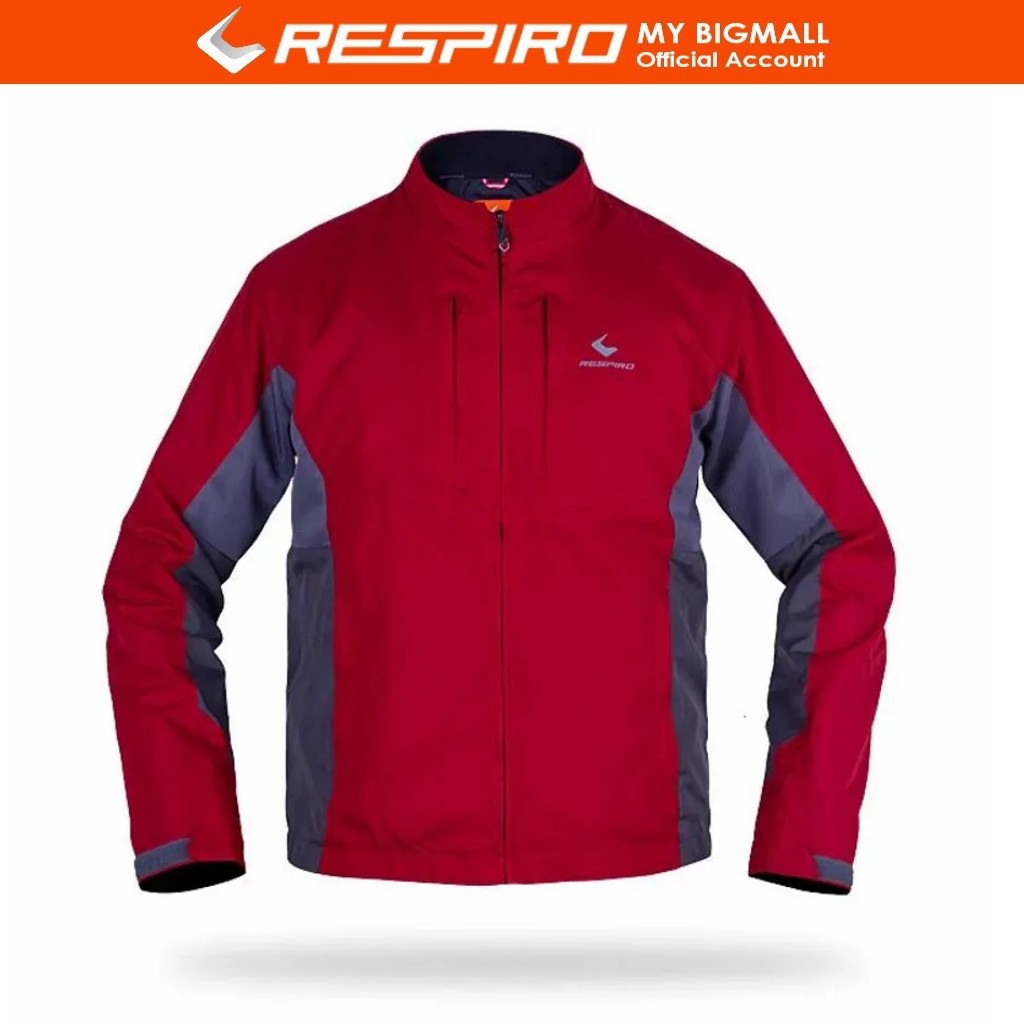 JAKET MOTOR HARIAN RESPIRO EFLO R1 ANTI GERAH PRIA WANITA  FITUR SIRKULASI UDARA AIR FLOW SYSTEM