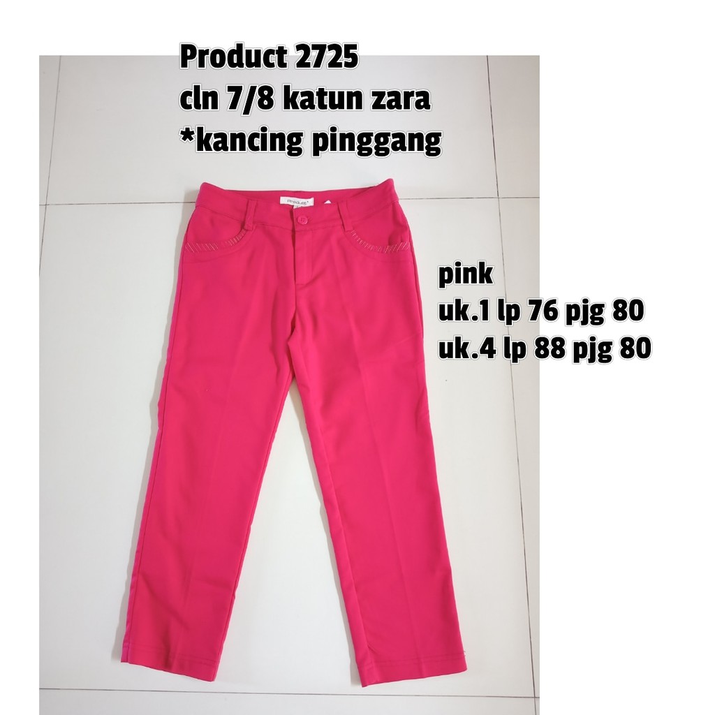 Celana  7/8 Wanita  Import Product 2725, Katun Zara