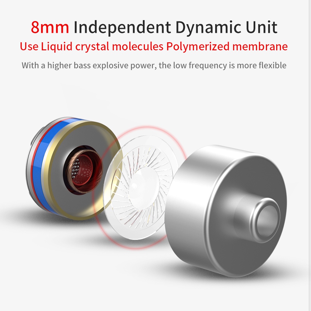 KZ ZS4 Dual Driver Earphone with mic - GARANSI RESMI