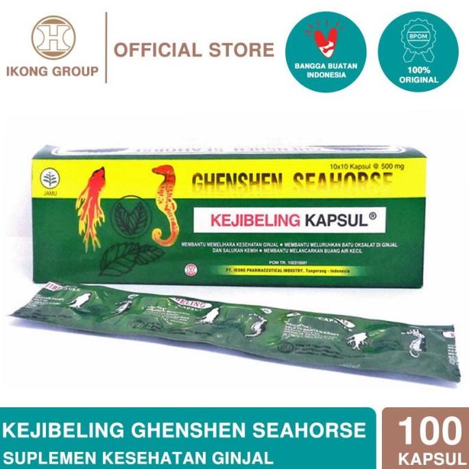 

TERBARU Kejibeling Ghenshen Sheahorse Box - 100 Kapsul / Obat Anti Batu Ginjal /OBAT HERBAL ASAM URAT/OBAT HERBAL PELANGSING/OBAT HERBAL KOLESTEROL/OBAT HERBAL DIABETES