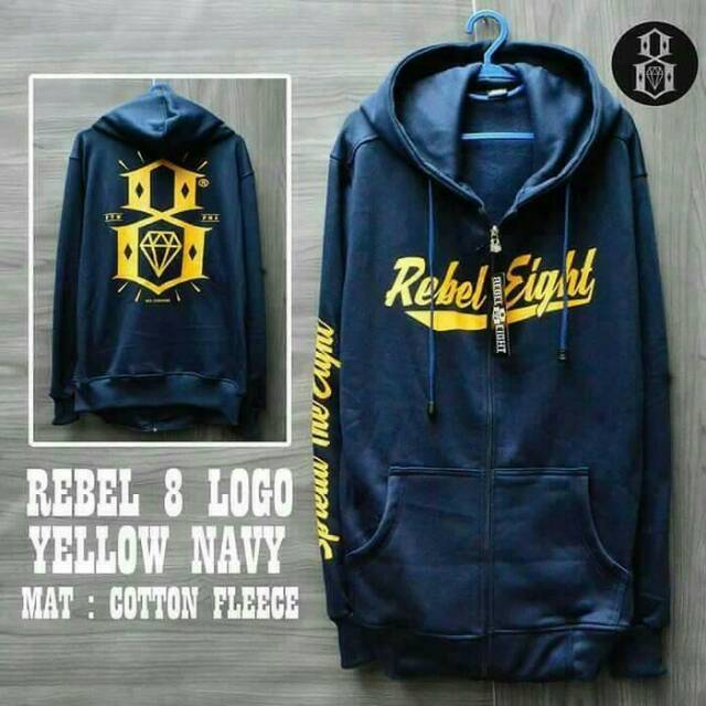 Jaket Rebel8 spread Navy