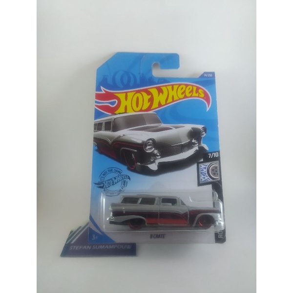 hotwheels 8 crate