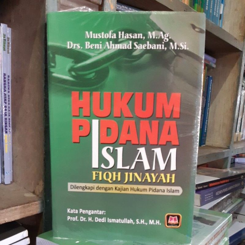 hukum pidana islam fiqh hidayah dilengkapi dengan kajian hukum pidana islam
