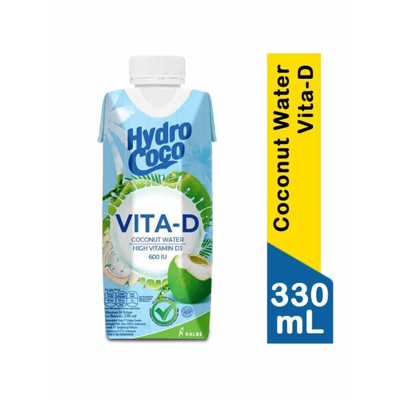 

Hydro Coco Natural Health Drink Vita-D 330mL