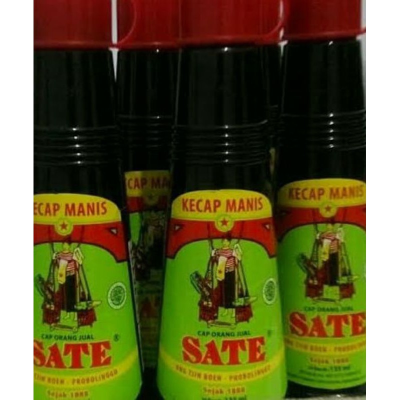 

Kecap Manis Cap Sate kemasan botol 135 ml