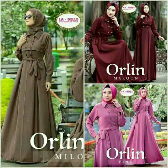 GAMIS SYARI MAXMARA BALOTELLI GAMIS POLOS BUSUI