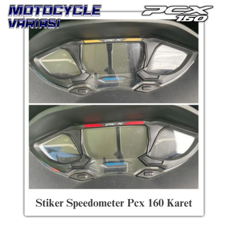 Stiker Speedometer Pcx 160 Karet Antigores Spidometer Pcx 160 Karet