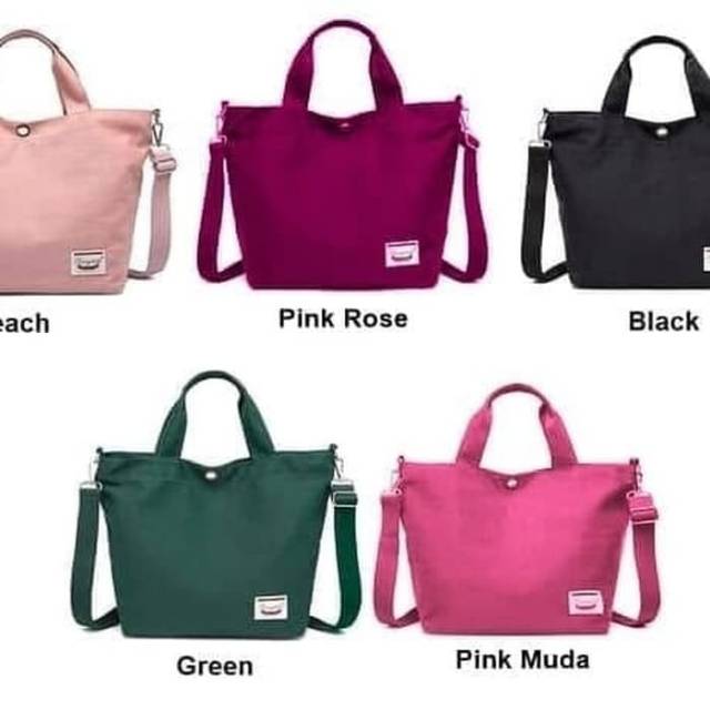 Korea Versatile Nylon Shoulder Bag / Tas Selempang Wanita