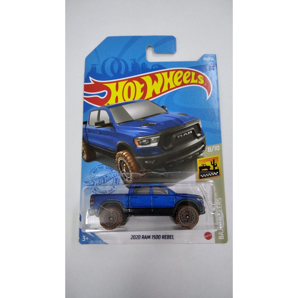 Diecast Hot Wheels 2020 RAM 1500 REBEL HW Biru Hotwheels Pickup Pick Up Mobil Mainan Anak Hobi