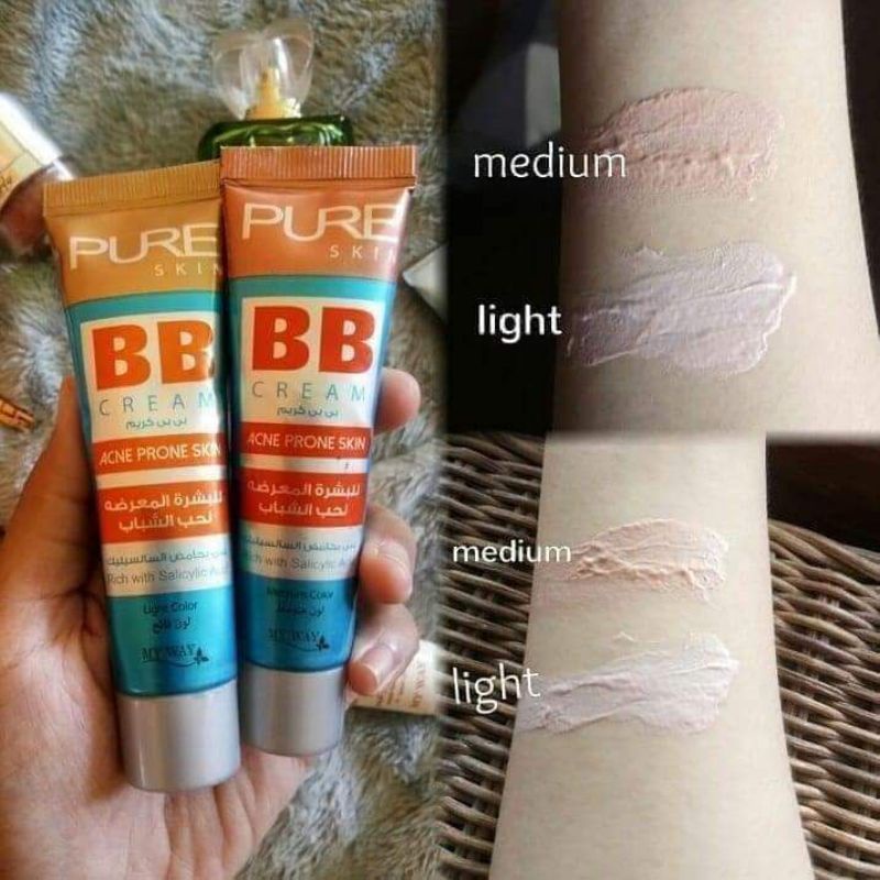 pure skin BB cream My Way