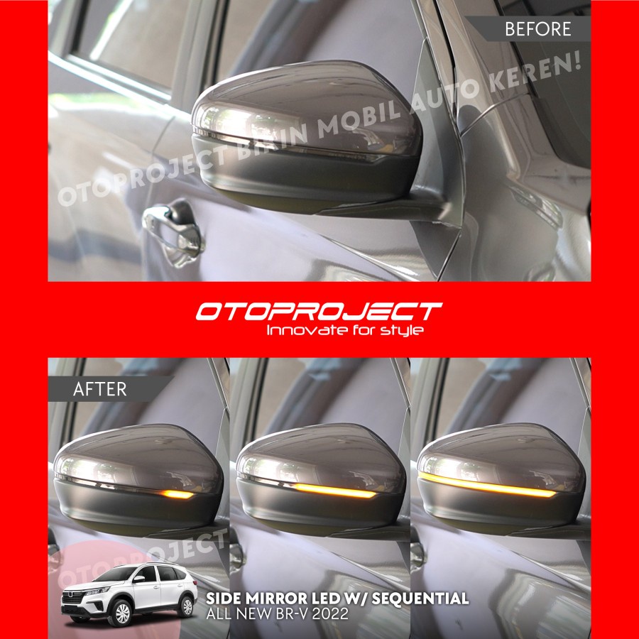 Lampu Sein Spion Running Side Mirror Led Squential All New Brv 2022