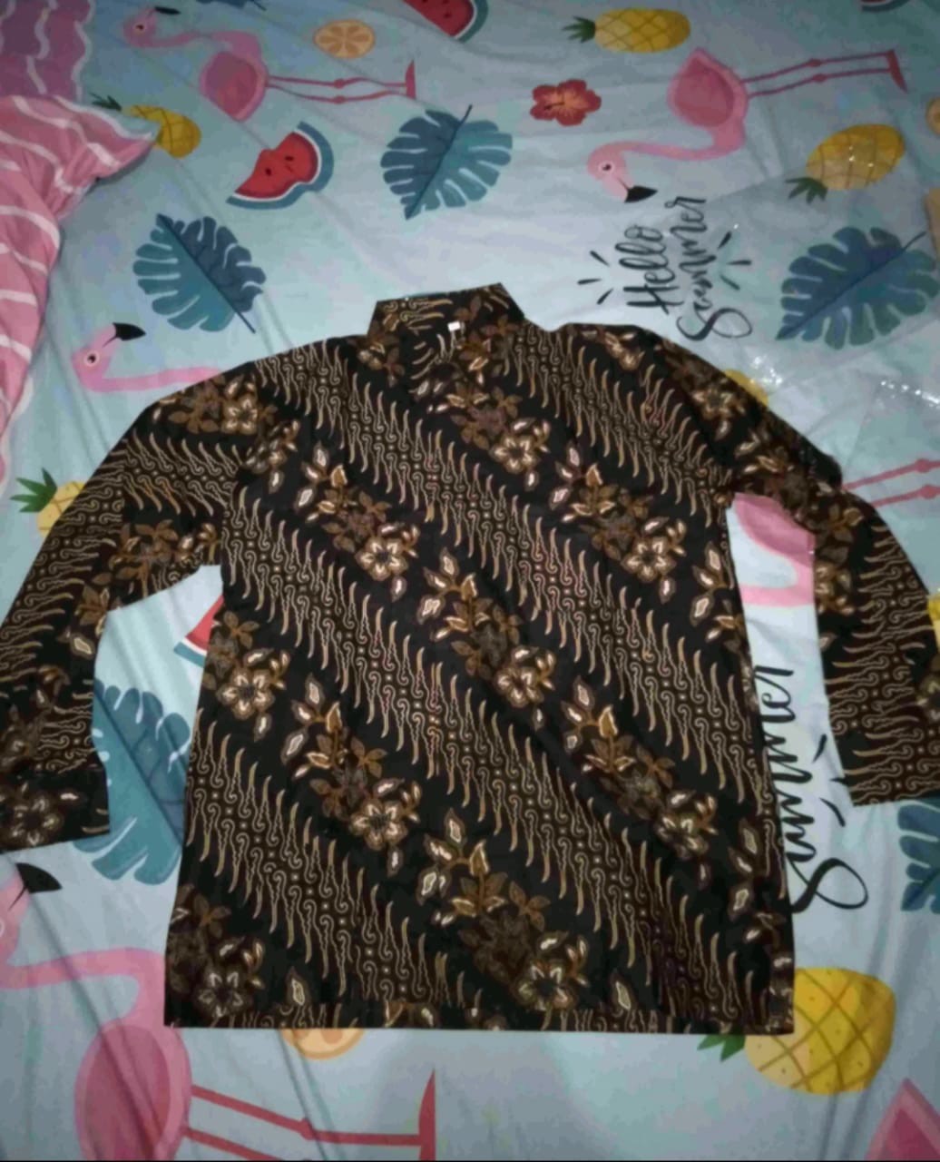 Maura Couple - Sania Ruffle Batik Couple Ori Ndoro Jowi Garansi Termurah Shopee - Batik