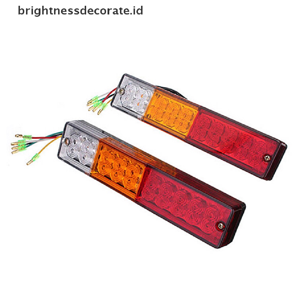 Lampu Indikator Rem Belakang 20 LED Untuk Mobil Truk Trailer