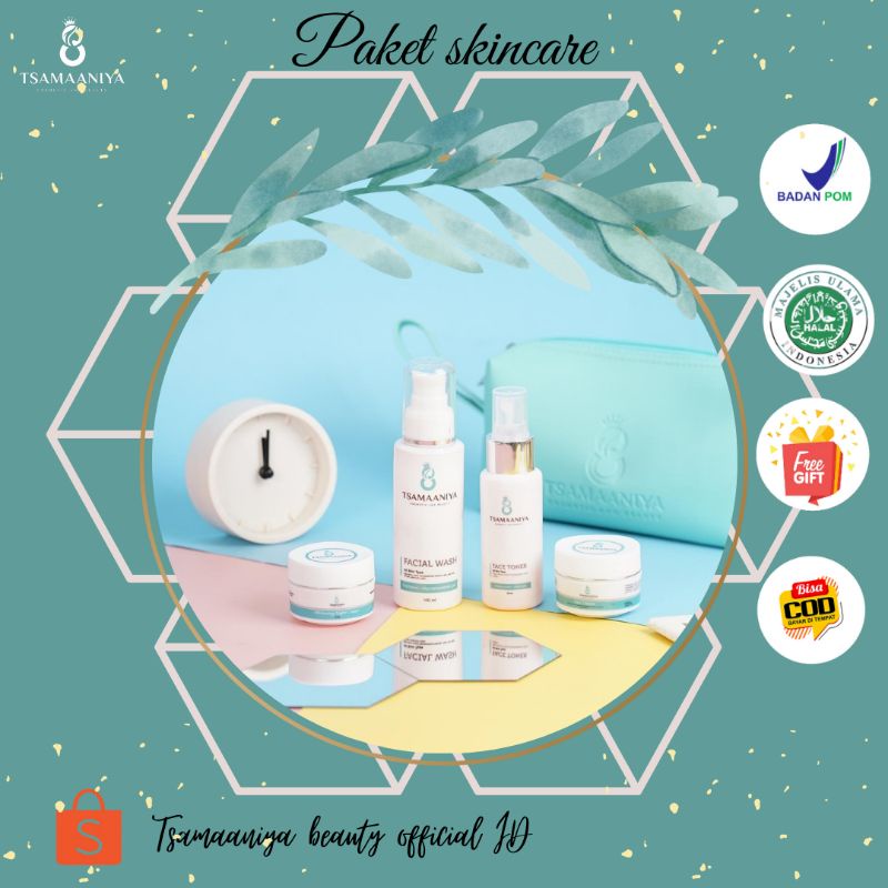 TSAMAANIYA Skincare Bpom Perawatan Wajah PAKET ALLSKIN TYPE 15gr-6